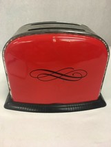 Toy toaster Metal VINTAGE mid century works - $16.82