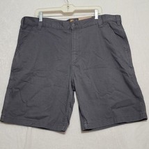 Carhartt Mens Shorts Sz 42 Relaxed Fit Rugged Flex Rigby Gray Stretch Casual - £23.07 GBP