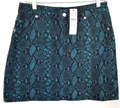 NEW with Tags Topshop Skirt Womens Size 8 Smooth All Cotton Corduroy Zipper - £26.22 GBP