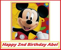 Mickey Mouse Clubhouse Edible Cake Topper Decoration - £10.35 GBP