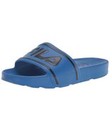 Fila Sleek Slide ST Sandal, Black/Knockout Pink/Knockout Pink, 2 US Unis... - €15,27 EUR