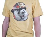 LRG Uomo Warrior Giallo Pandemic Panda Militare T-Shirt Nwt - £12.00 GBP