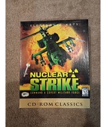 Vintage NUCLEAR STRIKE CD ROM CLASSICS WITH MANUEL AND BOX --  Very Rare ! - $174.99