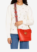 Coach Tali Soft Calf Leather Bucket Bag Crossbody Handbag Purse CA112 $395 NEW - £170.13 GBP