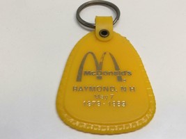 Vintage Mc DONALDS Promo Keyring RAYMOND NH 1979-1989 Keychain Ancien Po... - $10.92