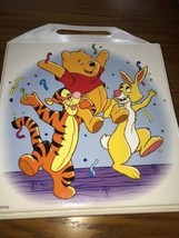 Disney Winnie The Pool Tiger And Rabbit 6 Pc Cassette Case - $43.46