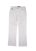 Vintage Bubblegum Pants Womens 8 White Straight Leg Y2k Made in USA Jean... - $16.34