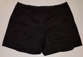 NWT Season. Js Black Short Shorts Size Large Deep Pockets - £10.82 GBP