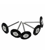 For Dremel Accessories 3mm Shank Flat Nylon Bristle Wheels Brush Buffing... - £13.25 GBP