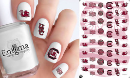 USC Gamecocks Nail Decals (Set of 51) - £3.89 GBP