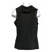 Kathleen Kirkwood Dictra-Ease French Terry Cowl-Neck (Black, X-Small) A369103 - $16.63