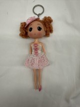 Cute Prince Gold Hair Mini Doll Keyring Charm Keyring Souvenir Missing Shoe - $9.85