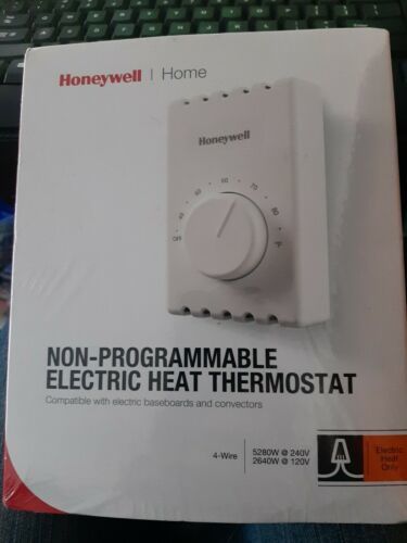 Honeywell Home Non-Programmable Electric Heat Thermostat NEW - $10.69
