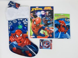Spiderman Christmas Stocking Bundle 5 Piece Set - £12.60 GBP