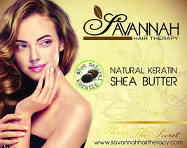 SAVANNAH Moisture Repair Shea Butter Treatment Shampoo, 8.4 oz image 2