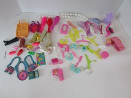 Assortment of Barbie Doll Accessories Shoes Props Hair Care more - £7.70 GBP