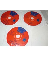 COMPUTER- THREE GAME DISCS FROM BRAIN FOOD GAMES FOR WINDOWS- M35 - £5.16 GBP