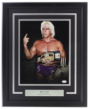 Ric Flair Signé Encadré 11x14 Wwe Photo JSA ITP - £144.85 GBP