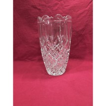 Crystal Clear Lead Crystal Vase 7.25&quot;, Made In Germany, Glass Vase, Home Decor - £11.45 GBP