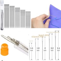 Tapestry Needles Darning Knitting Needlework LOT OF 25 in a Convenient Tube - $3.29