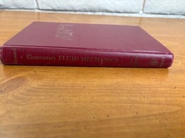 1958 Elementary Fluid Mechanics by Vennard of Stanford Univ - Hardcover 3rd Ed - £12.72 GBP