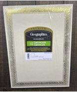 Geographics Print Award Certificates Gold Foil Border 1 Pack 12 Sheets B... - $8.07 CAD