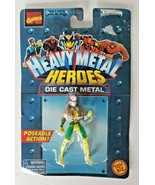 1997 Marvel Comics Toy Biz Heavy Metal Heroes Roque Die Cast Figure SH 1 - £9.43 GBP