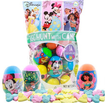 Disney(Mickey,Minnie,Princesses,Encanto Chara)14 Candy Filled Easter Eggs,2.47oz - £7.79 GBP