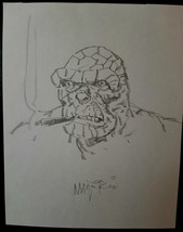 VAL MAYERIK:FAME 70,S ARTIST ( THE THING)SKETCH ART - £310.27 GBP