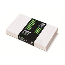 Olympic System Cards Plain White (100pk) - 8x5&quot; - $36.22