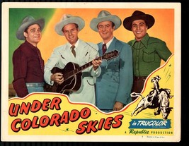 Under Colorado Skies 11&quot;x14&quot; Lobby Card #7 Monte Hale Foy Willing Band Western - £29.01 GBP