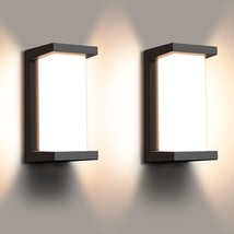 Porch Lights Outdoor Wall Sconce 18W 3000K Modern Wall Lights Warm White... - £93.63 GBP