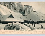 Ghiaccio Ponte IN Inverno Niagara Falls New York Ny 1907 Udb Cartolina F19 - £4.02 GBP