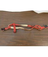 Red Tan Trixie Small Dog Collar Harness Plastic Clasps Non Choking Harne... - $17.65 CAD