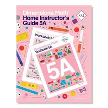Dimensions Math Teacher's Guide 5A | Singapore Math Inc. [Spiral-bound] - $27.85
