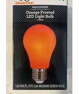 1 Watt Orange Frosted Light Bulb Medium Screw Base 120V E26 Bulb Party H... - $170.37 MXN