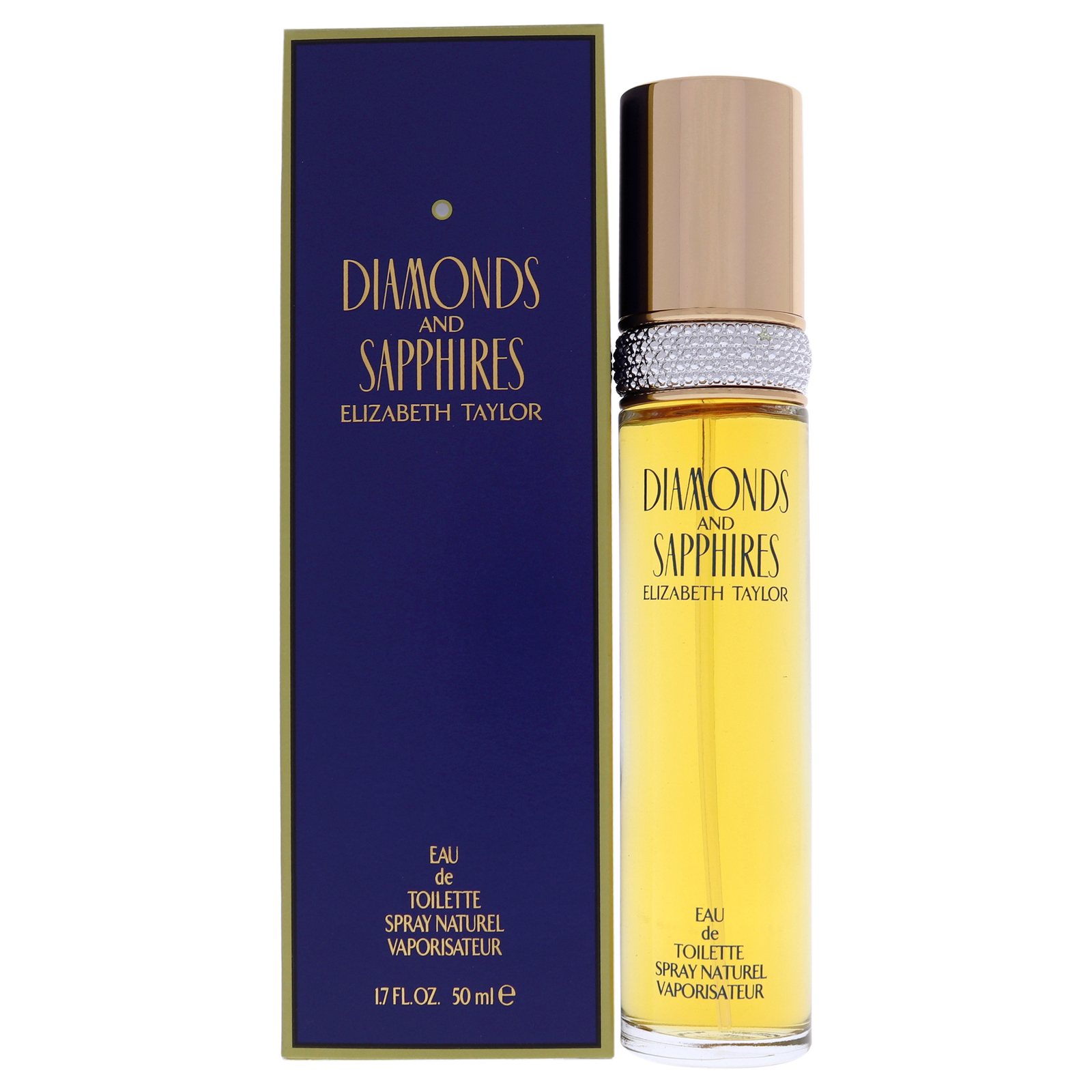 Diamonds and Sapphires by Elizabeth Taylor for Women - 1.7 oz EDT Spray - £12.15 GBP