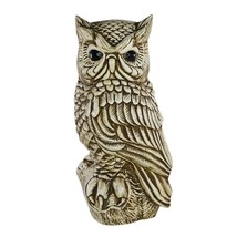 Vintage Scioto Owl On Branch Large Figurine Statue MCM - $49.99