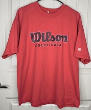 Vintage Wilson Athleticwear 90’s Shirt Red Large - £19.37 GBP