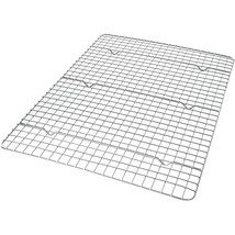 USA Pan Half Sheet Bakeable Cooling Rack, Steel Nonstick Wire - £25.94 GBP