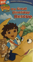 Go Diego Go! The Great Dinosaur Rescue(Vhs 2006)TESTED-RARE VINTAGE-SHIPS N 24HR - £103.65 GBP