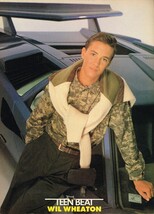 Wil Wheaton Donnie Wahlberg Jordan Knight 11"x8" Teen Magazine Pinup Min... - $5.94