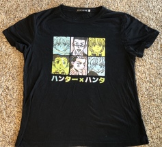Fancyqube Anime Unisex T-Shirt Black Size Adult Extra Small 30/32 - $7.87