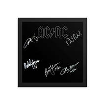 AC/DC Back in Black signed album Reprint - £66.45 GBP