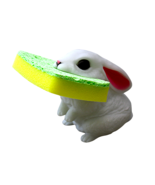 Bunny Rabbit Sponge Holder w/ Sponge Fun Kitchen Counter Organizer Novel... - $14.79 CAD