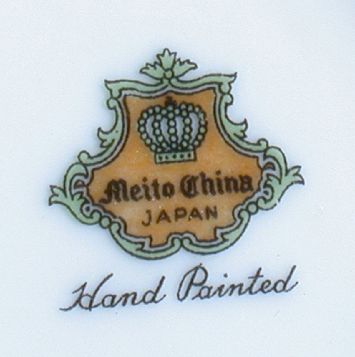 Meito Etiquette Creamer Hand Painted Wheat Japan China  Item image 3
