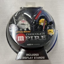 Star Wars M&amp;M Chocolate Mpire Clone Trooper &amp; Darth Vader PVC Figures - $18.50