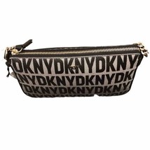 DKNY Bryant Park Demi Monogram Logo Crossbody Bag Black/Black - £64.49 GBP