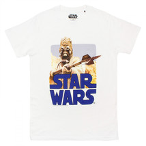 Star Wars Tusken Raiders Sand People T-Shirt White - £22.35 GBP+