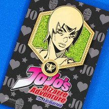 JoJo&#39;s Bizarre Adventure Stone Ocean F.F. Foo Fighters Enamel Pin Anime Manga - £15.71 GBP